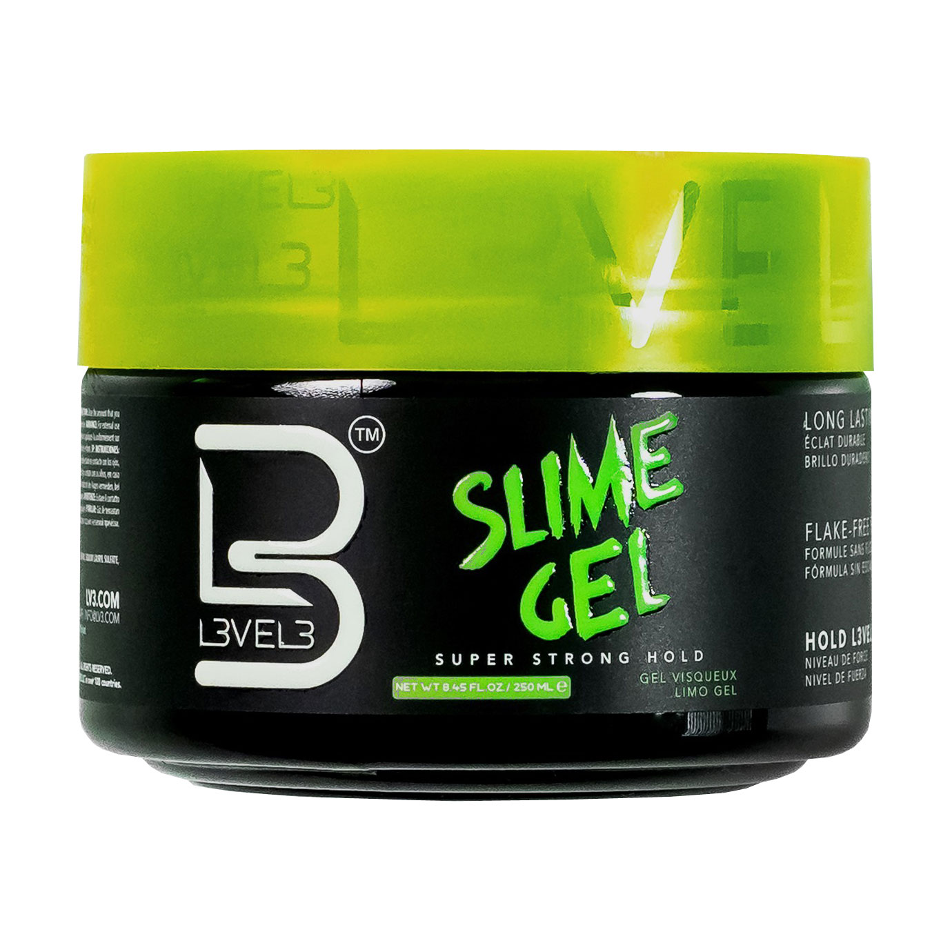 Гель-слайм для укладання волосся Level3 Slime Gel Super Strong Hold дуже сильної фіксації, 250 мл