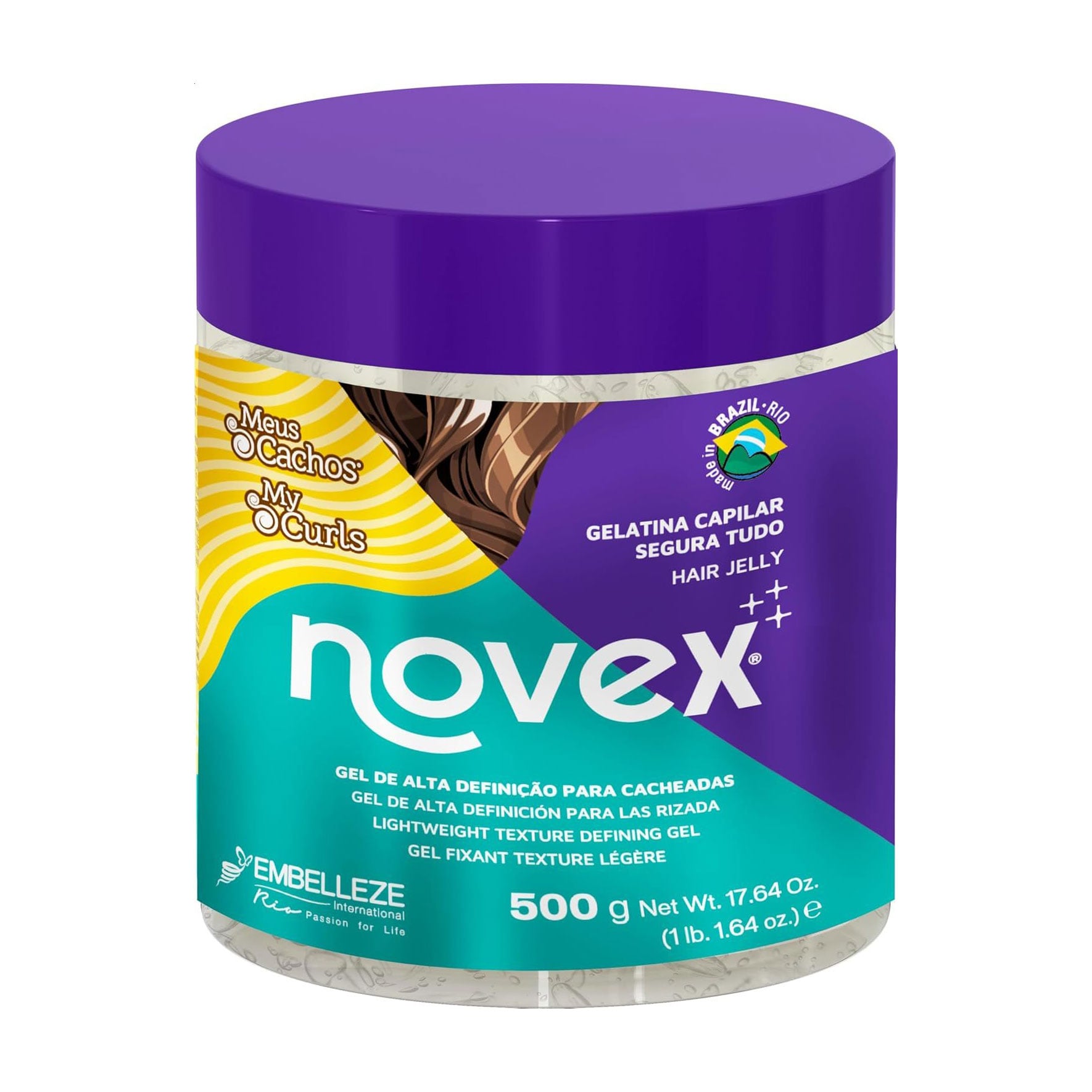 Желе для укладання волосся Novex My Curls Hair Jelly, 500 г